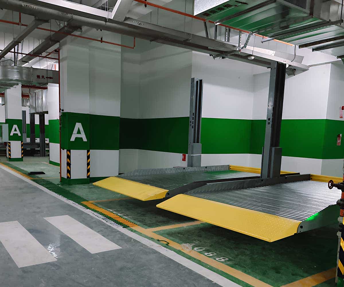 景东升降横移立体停车位返潮如何处理