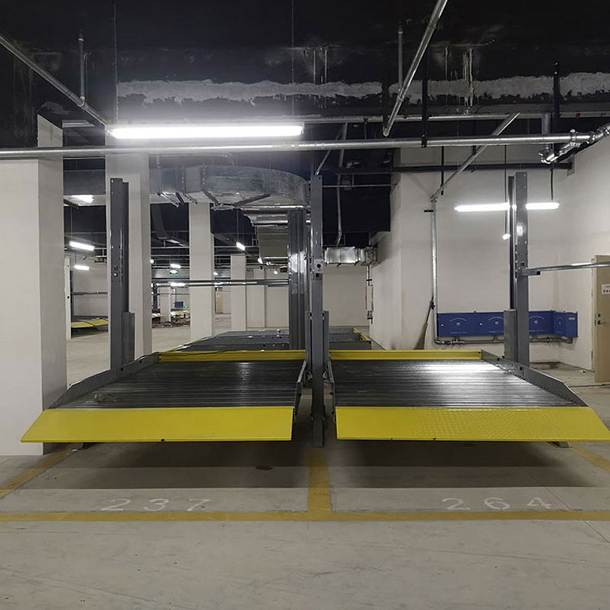 北碚立体停车库的自动化控制系统